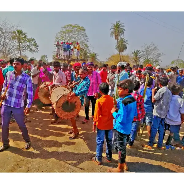 Bhagoriya festival of the Bhil community, Alirajpur region, Alirajpur