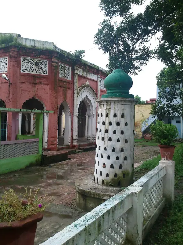 Sama Khana and Chiraaga at Rauza Shah Abban, Amroha, Amroha