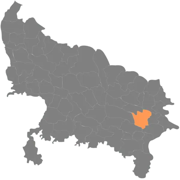 Azamgarh district map, Azamgarh