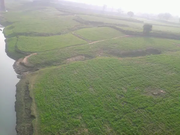 Tamsa River (Tons) flowing through Azamgarh region, Azamgarh