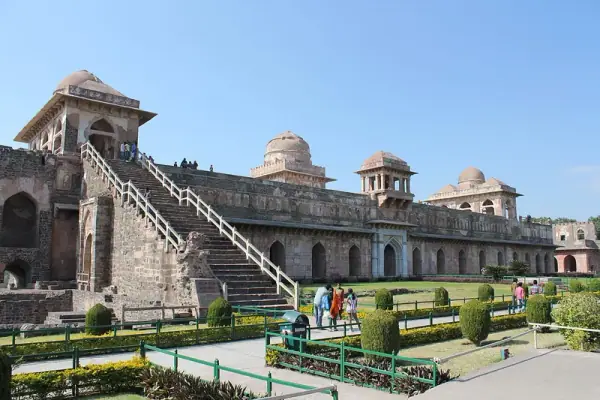 Jahaz Mahal, Mandu (Royal Enclave view), Dhar
