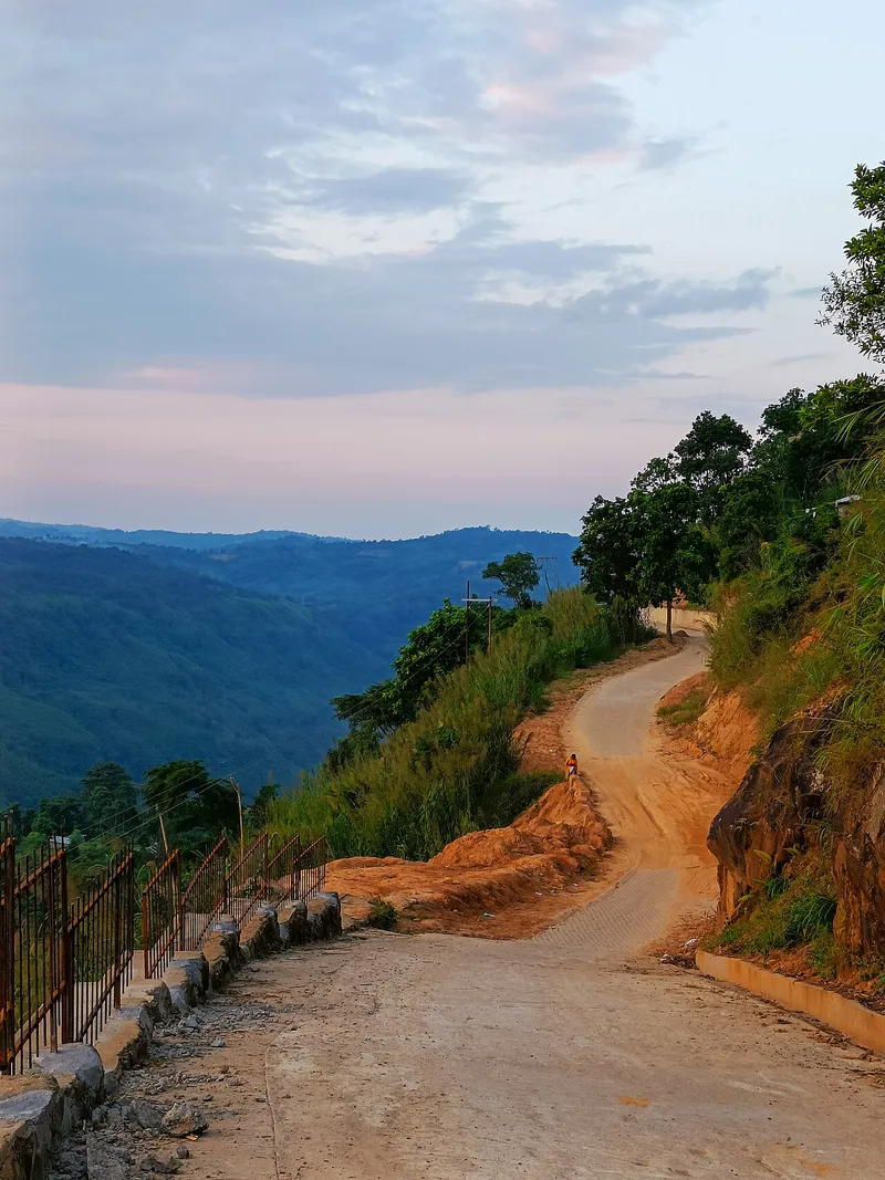 A scenic view of Haflong, Dima Hasao