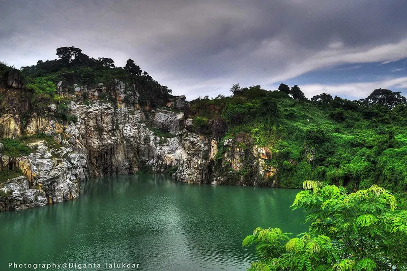 Blue Water Lake at Kathalguri, Karbi Anglong