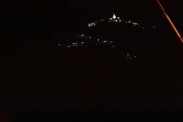 Maa Sharda Devi Temple, Maihar (night view), Maihar