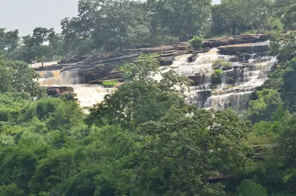 Siddhanath ki Dari Falls in the Vindhya hills, Mirzapur