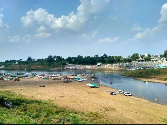 Barman (Brahman) Ghat on the Narmada River, Narsinghpur, Narsinghpur