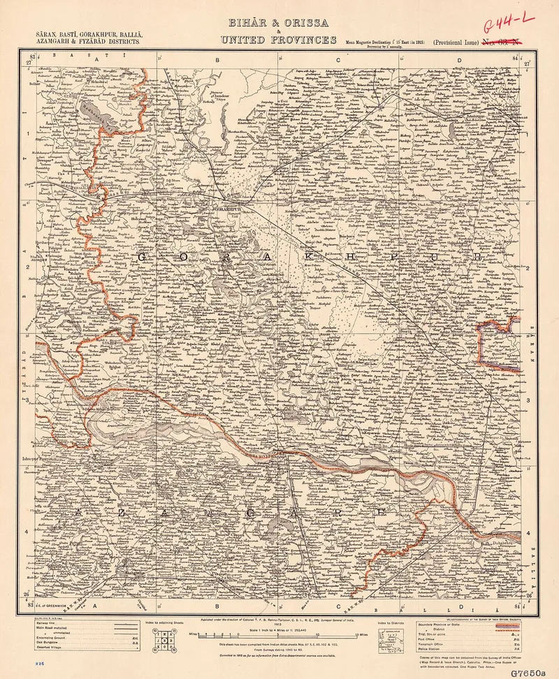 Saran District, Saran