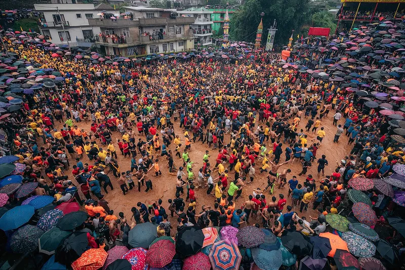 Behdienkhlam Festival, South West Khasi Hills
