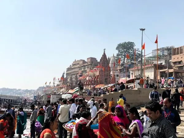 Dashashwamedh Ghat on the Ganges, Varanasi, Varanasi