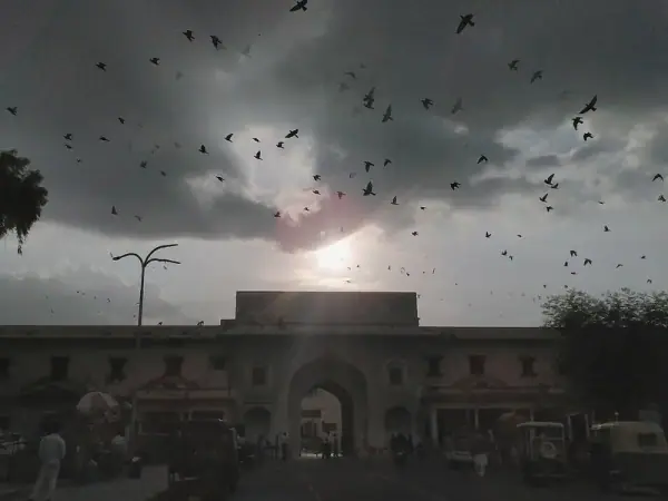 City Palace Jaipur sunset, Jaipur