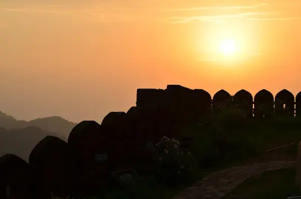 Kumbhalgarh Fort sunset, Kumbhalgarh