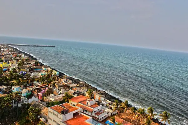 Pondicherry aerial, Puducherry