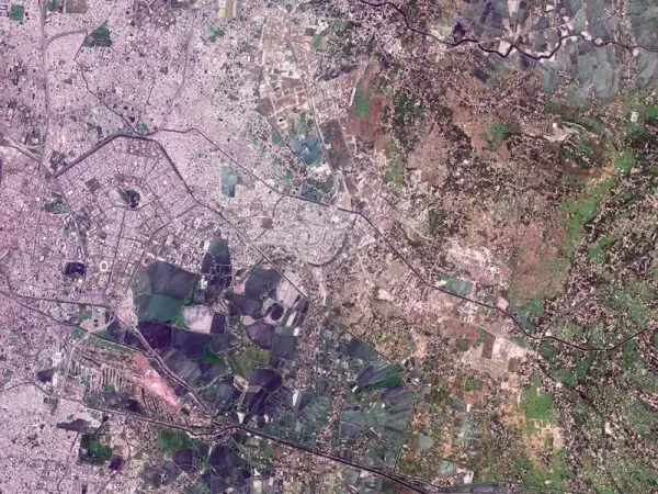 Sundarbans National Park aerial, Sundarbans